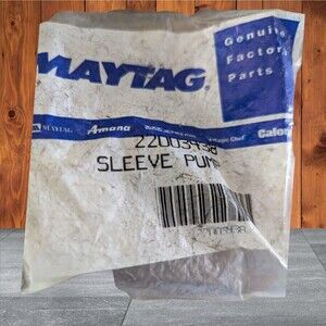 Brand New Genuine Maytag 22003438 Whirlpool Sleeve Pump Washer Kenmore Roper